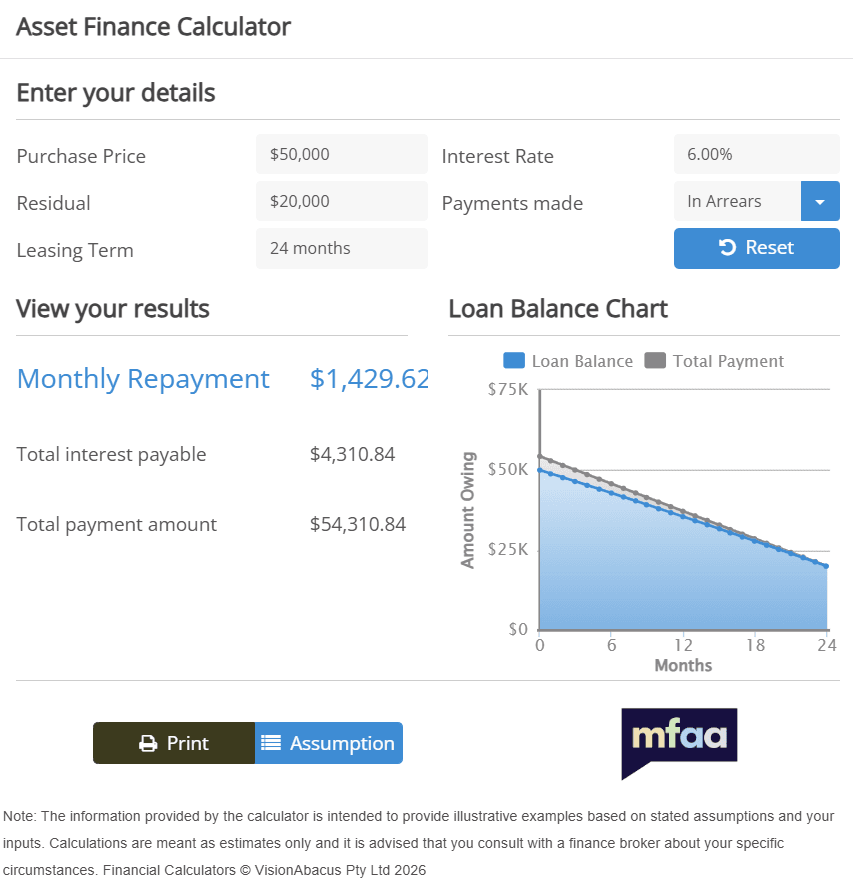 Car Loan Calculator Preview