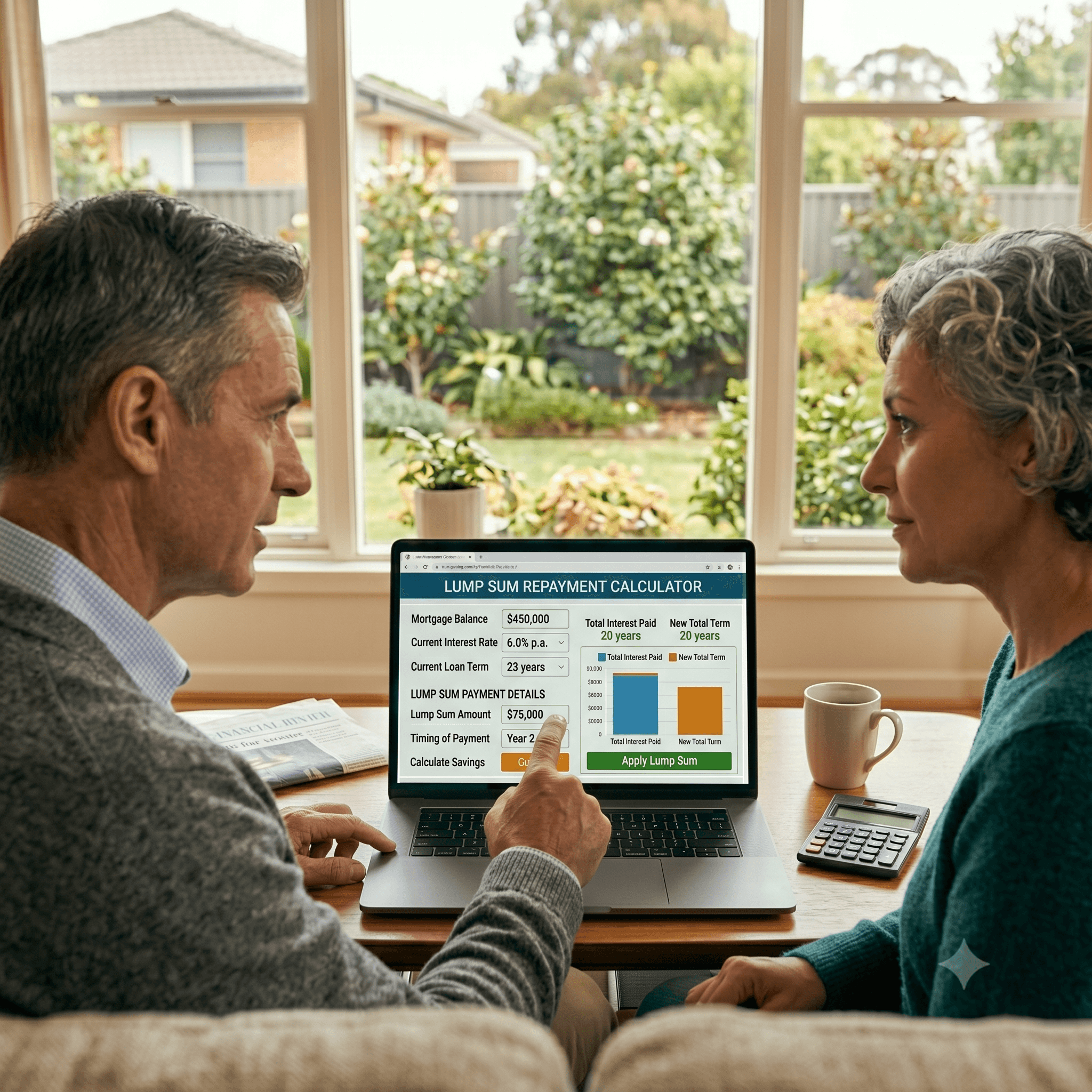 Lump Sum Repayment Calculator